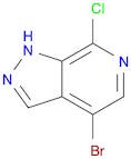 1H-Pyrazolo[3,4-c]pyridine, 4-bromo-7-chloro-