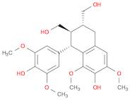 2,3-Naphthalenedimethanol, 1,2,3,4-tetrahydro-7-hydroxy-1-(4-hydroxy-3,5-dimethoxyphenyl)-6,8-dime…