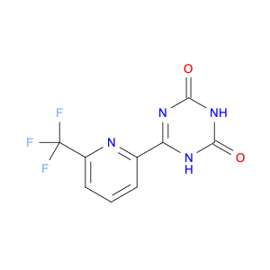 1,3,5-Triazine-2,4(1H,3H)-dione, 6-[6-(trifluoromethyl)-2-pyridinyl]-