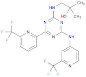 2-Propanol, 2-methyl-1-[[4-[6-(trifluoromethyl)-2-pyridinyl]-6-[[2-(trifluoromethyl)-4-pyridinyl...