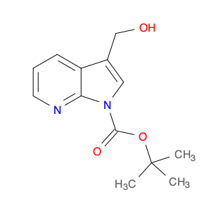 1H-Pyrrolo[2,3-b]pyridine-1-carboxylic acid, 3-(hydroxymethyl)-, 1,1-dimethylethyl ester