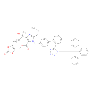 1H-Imidazole-5-carboxylic acid, 4-(1-hydroxy-1-methylethyl)-2-propyl-1-[[2'-[1-(triphenylmethyl)-1…