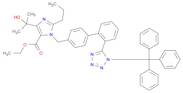 Ethyl 4-(1-hydroxy-1-methylethyl)-2-propyl-1-[4-[2-(trityltetrazol-5-yl)phenyl]phenyl]methylimid...