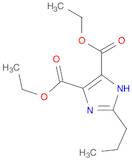 1H-Imidazole-4,5-dicarboxylic acid, 2-propyl-, 4,5-diethyl ester