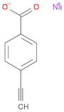 Benzoic acid, 4-ethynyl-, sodium salt (1:1)