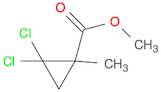 Cyclopropanecarboxylic acid, 2,2-dichloro-1-methyl-, methyl ester