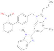 [1,1'-Biphenyl]-2-carboxylic acid, 4'-[(1,4'-dimethyl-2'-propyl[2,6'-bi-1H-benzimidazol]-1'-yl)m...