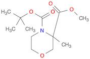 3,4-Morpholinedicarboxylic acid, 3-methyl-, 4-(1,1-dimethylethyl) 3-methyl ester