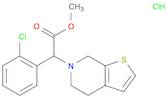 Thieno[2,3-c]pyridine-6(5H)-acetic acid, α-(2-chlorophenyl)-4,7-dihydro-, methyl ester, hydrochlor…