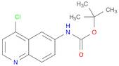 Carbamic acid, N-(4-chloro-6-quinolinyl)-, 1,1-dimethylethyl ester