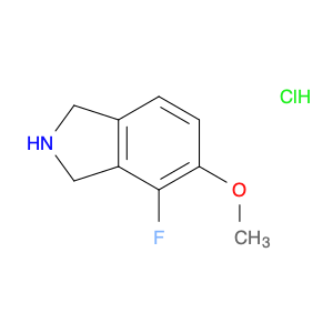 1H-Isoindole, 4-fluoro-2,3-dihydro-5-methoxy-, hydrochloride (1:1)