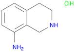 8-Isoquinolinamine, 1,2,3,4-tetrahydro-, hydrochloride (1:1)