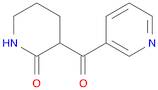 2-Piperidinone, 3-(3-pyridinylcarbonyl)-