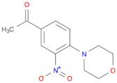 Ethanone, 1-[4-(4-morpholinyl)-3-nitrophenyl]-