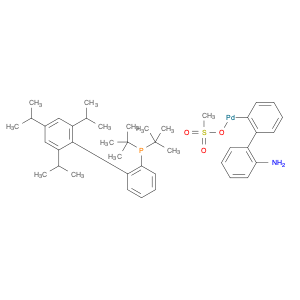 Palladium, [2'-(amino-κN)[1,1'-biphenyl]-2-yl-κC][bis(1,1-dimethylethyl)[2',4',6'-tris(1-methyleth…