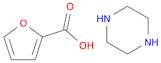 2-Furoic acid, compd. with piperazine (1:1) (8CI)