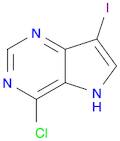 5H-Pyrrolo[3,2-d]pyrimidine, 4-chloro-7-iodo-