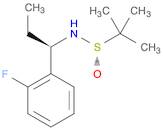 2-Propanesulfinamide, N-[(1R)-1-(2-fluorophenyl)propyl]-2-methyl-, [S(S)]-