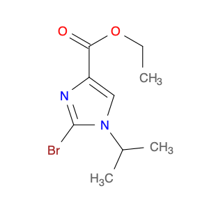 1H-Imidazole-4-carboxylic acid, 2-bromo-1-(1-methylethyl)-, ethyl ester