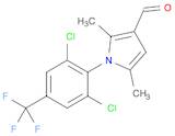 1H-Pyrrole-3-carboxaldehyde, 1-[2,6-dichloro-4-(trifluoromethyl)phenyl]-2,5-dimethyl-