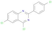 Quinazoline, 4,6-dichloro-2-(4-chlorophenyl)-