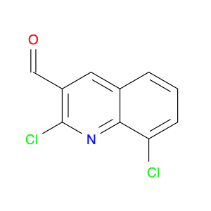 3-Quinolinecarboxaldehyde, 2,8-dichloro-