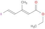 2,4-Pentadienoic acid, 5-iodo-3-methyl-, ethyl ester, (2E,4E)-