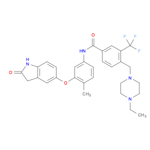 Benzamide, N-[3-[(2,3-dihydro-2-oxo-1H-indol-5-yl)oxy]-4-methylphenyl]-4-[(4-ethyl-1-piperazinyl)m…