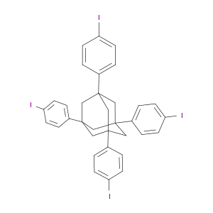 Tricyclo[3.3.1.13,7]decane, 1,3,5,7-tetrakis(4-iodophenyl)-