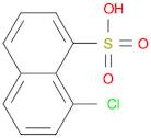 1-Naphthalenesulfonic acid, 8-chloro-