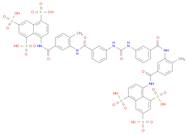 1,3,5-Naphthalenetrisulfonic acid, 8,8'-[carbonylbis[imino-3,1-phenylenecarbonylimino(4-methyl-3...