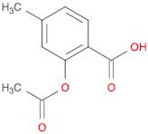 Benzoic acid, 2-(acetyloxy)-4-methyl-