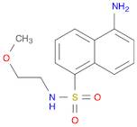 1-Naphthalenesulfonamide, 5-amino-N-(2-methoxyethyl)-