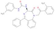 Urea, N-[(3R)-2,3-dihydro-1-[2-(2-methylphenyl)-2-oxoethyl]-2-oxo-5-phenyl-1H-1,4-benzodiazepin-3-…