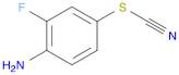 Thiocyanic acid, 4-amino-3-fluorophenyl ester