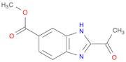 1H-BenziMidazole-6-carboxylic acid, 2-acetyl-, Methyl ester