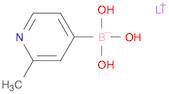 Borate(1-), trihydroxy(2-methyl-4-pyridinyl)-, lithium (1:1), (T-4)-