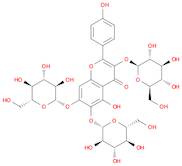 4H-1-Benzopyran-4-one, 3,6,7-tris(β-D-glucopyranosyloxy)-5-hydroxy-2-(4-hydroxyphenyl)-