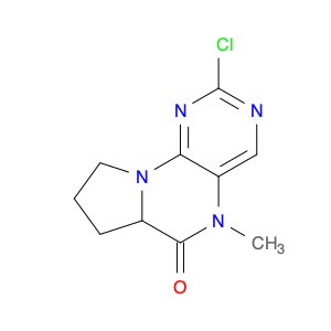 Pyrrolo[2,1-h]pteridin-6(5H)-one, 2-chloro-6a,7,8,9-tetrahydro-5-methyl-