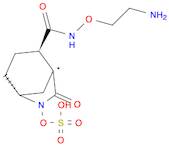 Sulfuric acid, mono[(1R,2S,5R)-2-[[(2-aminoethoxy)amino]carbonyl]-7-oxo-1,6-diazabicyclo[3.2.1]oct…