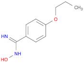 Benzenecarboximidamide, N-hydroxy-4-propoxy-