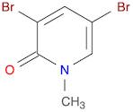 2(1H)-Pyridinone, 3,5-dibromo-1-methyl-