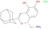 1H-2-Benzopyran-5,6-diol, 1-(aminomethyl)-3,4-dihydro-3-tricyclo[3.3.1.13,7]dec-1-yl-, hydrochlori…