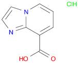 Imidazo[1,2-a]pyridine-8-carboxylic acid, hydrochloride (1:1)