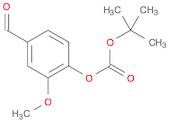 Carbonic acid, 1,1-dimethylethyl 4-formyl-2-methoxyphenyl ester