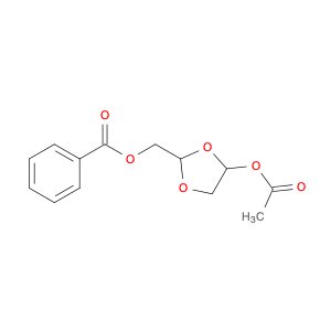 1,3-Dioxolane-2-methanol, 4-(acetyloxy)-, 2-benzoate