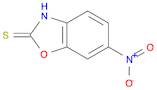 2(3H)-Benzoxazolethione, 6-nitro-