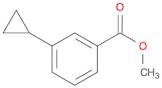 Benzoic acid, 3-cyclopropyl-, methyl ester