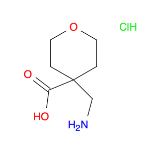 2H-Pyran-4-carboxylic acid, 4-(aminomethyl)tetrahydro-, hydrochloride (1:1)