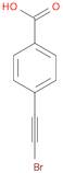 Benzoic acid, 4-(2-bromoethynyl)-